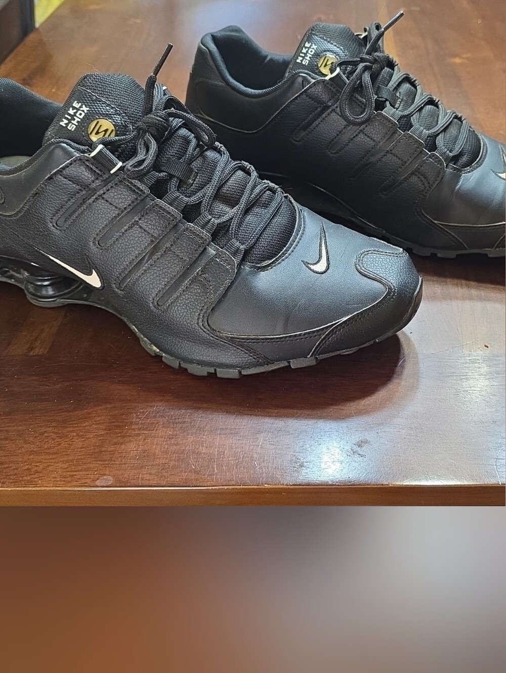 Nike Men’s Black Shox Sneakers